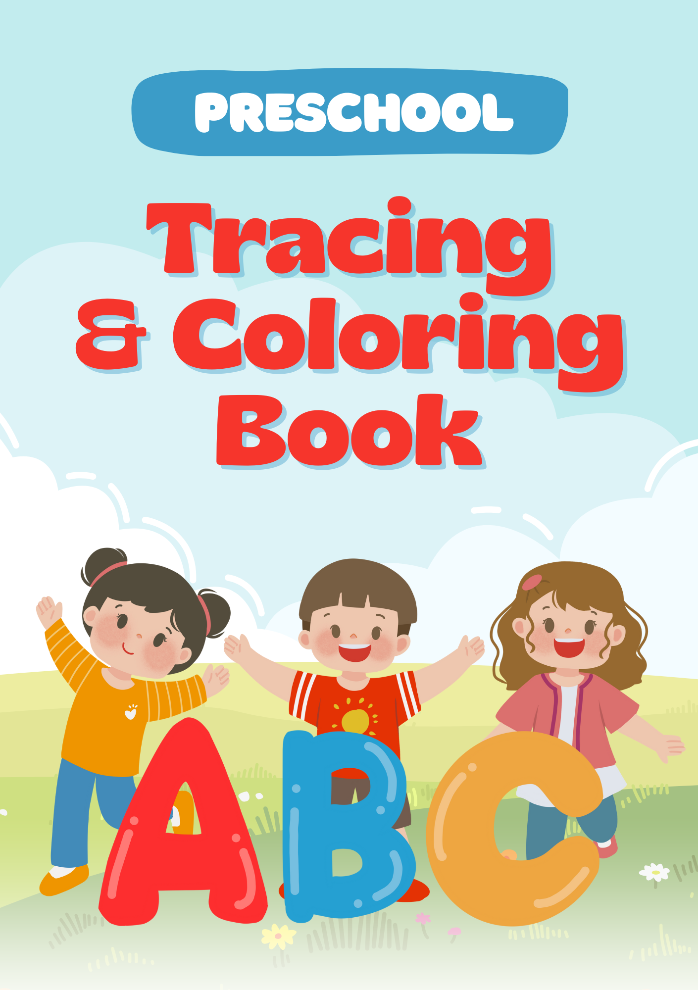 tracing and coloring workbook